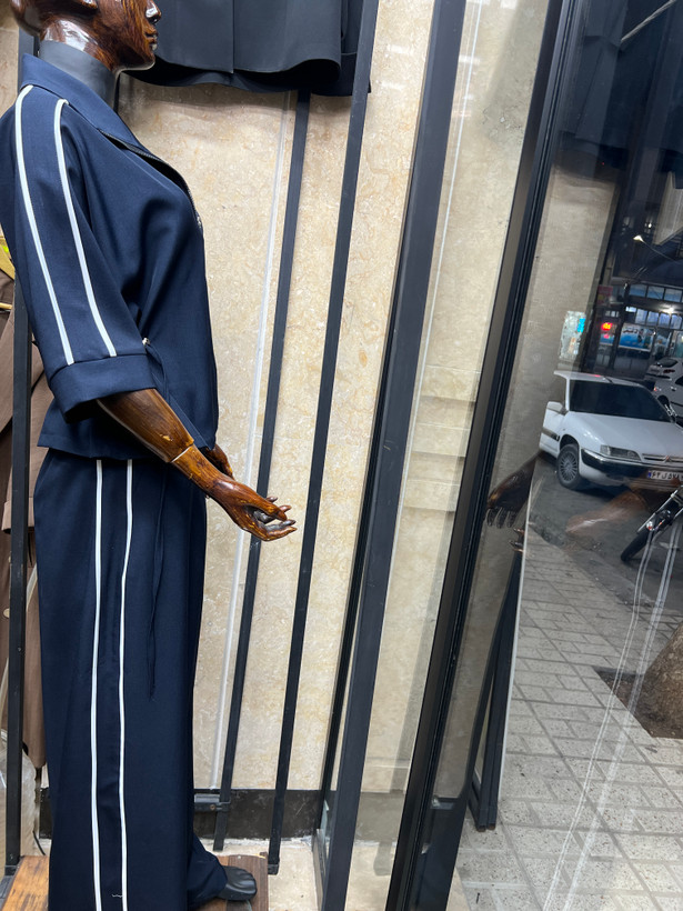 ست زیپی خط دار